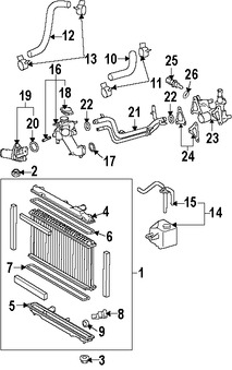 Foto de Sensor de temperatura de Refrigerante del motor Original para Lexus Toyota Scion Marca TOYOTA Nmero de Parte 8942206010