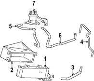 Foto de Conjunto de Bomba de Aceite de Transmisin Automtica Original para Toyota Highlander Lexus RX400h Marca TOYOTA Nmero de Parte 3530048011