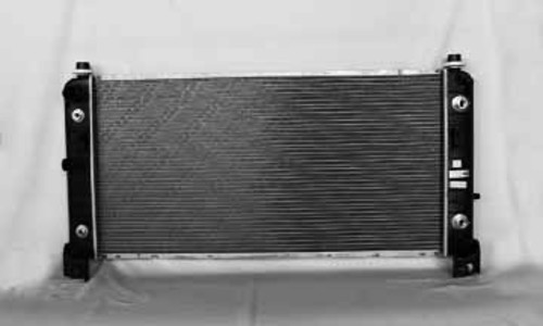 Foto de Montura del radiador para Cadillac Chevrolet GMC Hummer Marca TYC Nmero de Parte 2370