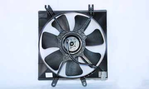 Foto de Montura de ventilador de enfriado de motor para Kia Spectra 2001 2002 2003 2004 Marca TYC Nmero de Parte #600660