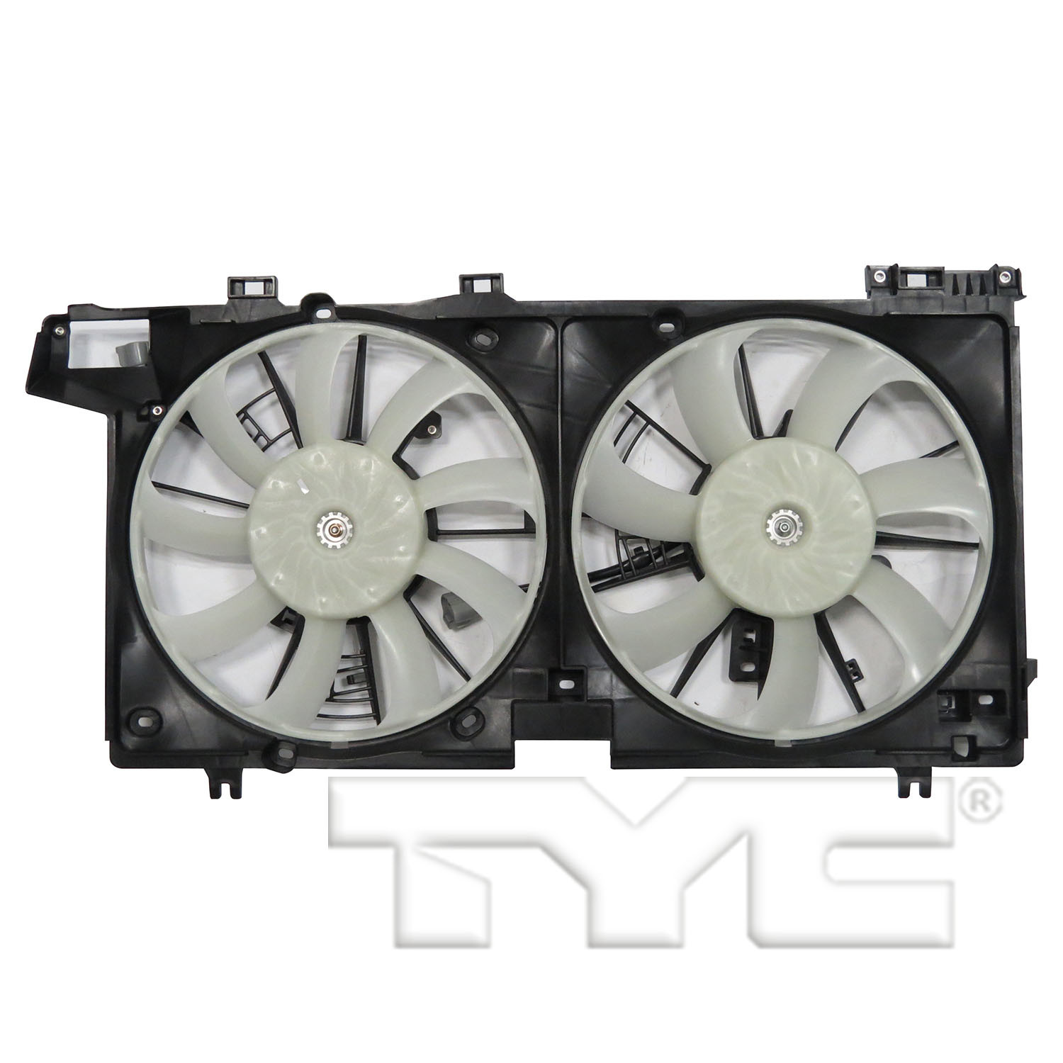 Foto de Ventilador Dual Condensador y Radiador  para Subaru Legacy 2015 2016 2017 Subaru Outback 2015 2016 2017 Marca TYC Nmero de Parte 623480