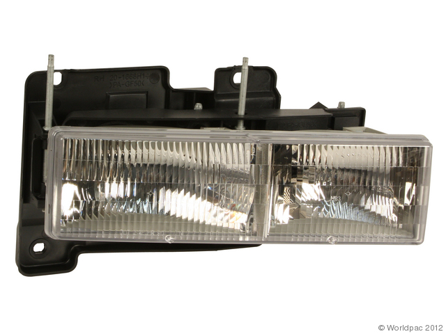 Foto de Conjunto de Faros Delanteros para Chevrolet y GMC Marca Tyc Nmero de Parte W0133-1842883