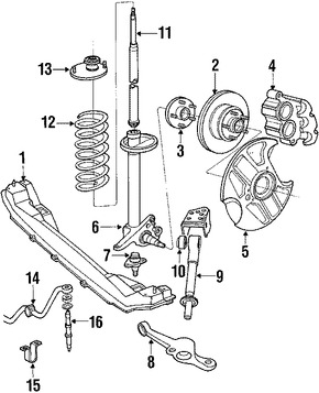 Foto de Conjunto de Cojinete de Rodamiento y Maza Original para Volvo 740 Volvo 780 Volvo 940 Volvo 960 Volvo 760 Marca VOLVO Nmero de Parte 271644