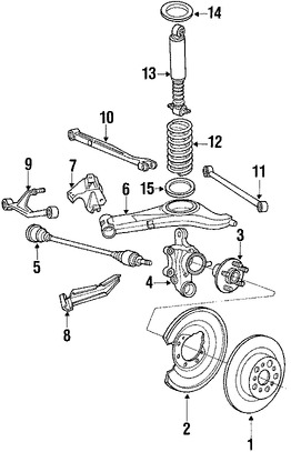 Foto de Rotor del Disco de freno Original para Volvo 780 Volvo 940 Volvo 960 Volvo 760 Volvo S90 Volvo V90 Marca VOLVO Nmero de Parte 1359290