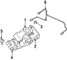 Foto de Conjunto hidrulico de frenos ABS Original para Volvo S70 1998 Volvo V70 1998 Volvo 850 1996 1997 Volvo C70 1998 Marca VOLVO Nmero de Parte 9173470