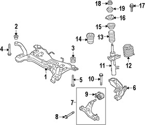 Foto de Soporte / Compacto del motor Original para Volvo C70 Volvo C30 Marca VOLVO Nmero de Parte 31317517