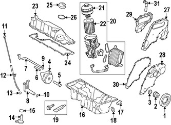 Foto de Empacadura de Cubierta de Vlvula Original para Volvo S60 Volvo  Volvo V60 Volvo XC70 Volvo S80 Marca VOLVO Nmero de Parte 30757223