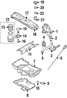 Foto de Sensor de Nivel de Aceite de Motor Original para Volvo S80 Volvo XC90 Volvo C70 Volvo S40 Volvo V50 Volvo C30 Marca VOLVO Nmero de Parte 31368695