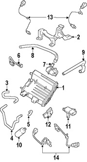 Foto de Manguera de Bomba de Aire Original para Volvo S80 Marca VOLVO Nmero de Parte 30774561