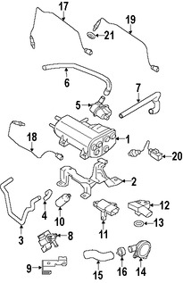 Foto de Sensor de Presion Absoluta Original para Volvo S80 Volvo XC90 Marca VOLVO Nmero de Parte 8687929