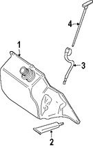 Foto de Tubo de Varilla Medidora de Transmisin Original para Volvo S40 2000 Volvo V40 2000 Marca VOLVO Nmero de Parte 30863786