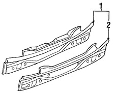 Foto de Panel posterior Original para Volvo V40 2000 2001 2002 2003 2004 Marca VOLVO Nmero de Parte 30825729