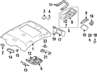 Foto de Luz de mapa Original para Volvo S40 Volvo V50 Marca VOLVO Nmero de Parte 8620102