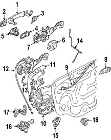 Foto de Varilla de Operaci Original para Volvo S40 Volvo V50 Marca VOLVO Nmero de Parte 30661394