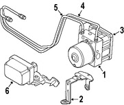 Foto de Lnea hidrulica de Freno Original para Volvo V50 Volvo C70 Volvo S40 Marca VOLVO Nmero de Parte 30794796