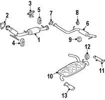 Foto de Empacadura del Turbo Original para Volvo Marca VOLVO Nmero de Parte 30677190