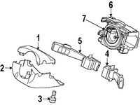 Foto de Interruptor del limpiaparabrisas Original para Volvo XC70 Volvo V70 Volvo Marca VOLVO Nmero de Parte 31275362