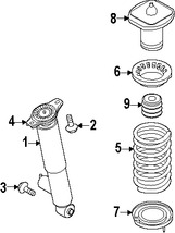 Foto de Muelle Helicoidal Original para Volvo V60 Volvo V60 Cross Country Volvo S60 Marca VOLVO Nmero de Parte 31323208