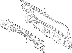 Foto de Panel posterior Original para Volvo V60 2015 2016 2017 Volvo V60 Cross Country 2015 2016 2017 Marca VOLVO Nmero de Parte 31378813