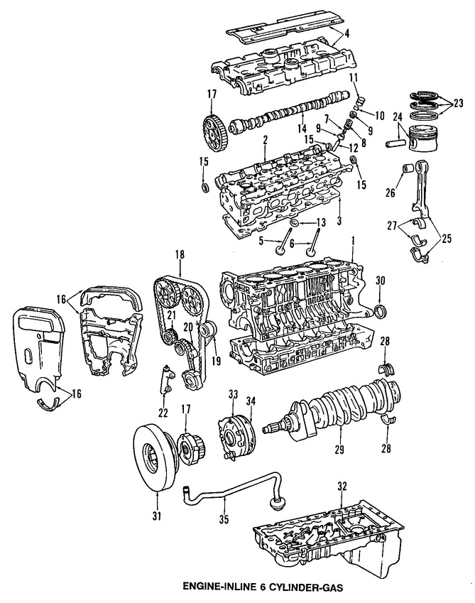 Foto de Motor Completo Original para Volvo 960 1992 1993 1994 Marca VOLVO Remanufacturado Nmero de Parte 8601006