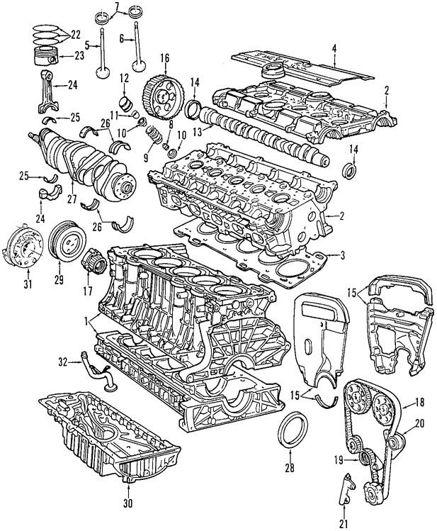 Foto de Culata del motor Original para Volvo S60 Volvo XC90 Volvo V70 Marca VOLVO Remanufacturado Nmero de Parte 8602635