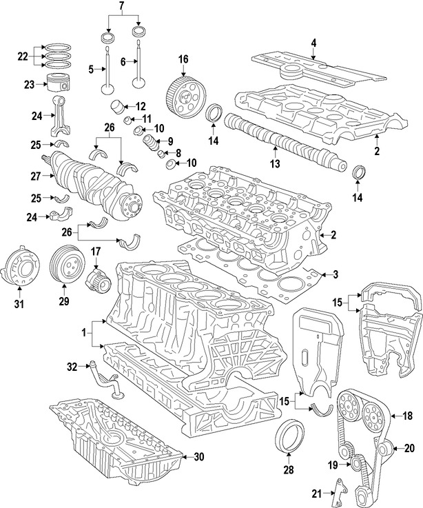 Foto de Engranaje del rbol de levas Original para Volvo Marca VOLVO Nmero de Parte 30758082