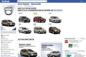 Dacia llega a Facebook y Youtube