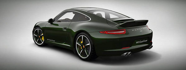 Porsche 911 Club Coup: Exclusividad para miembros del club