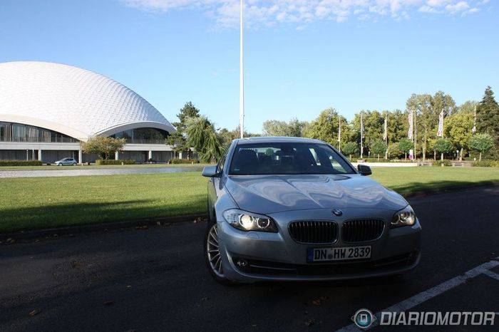 BMW 530d, prueba en Alemania. Dinmica, Mecnica y Consumos