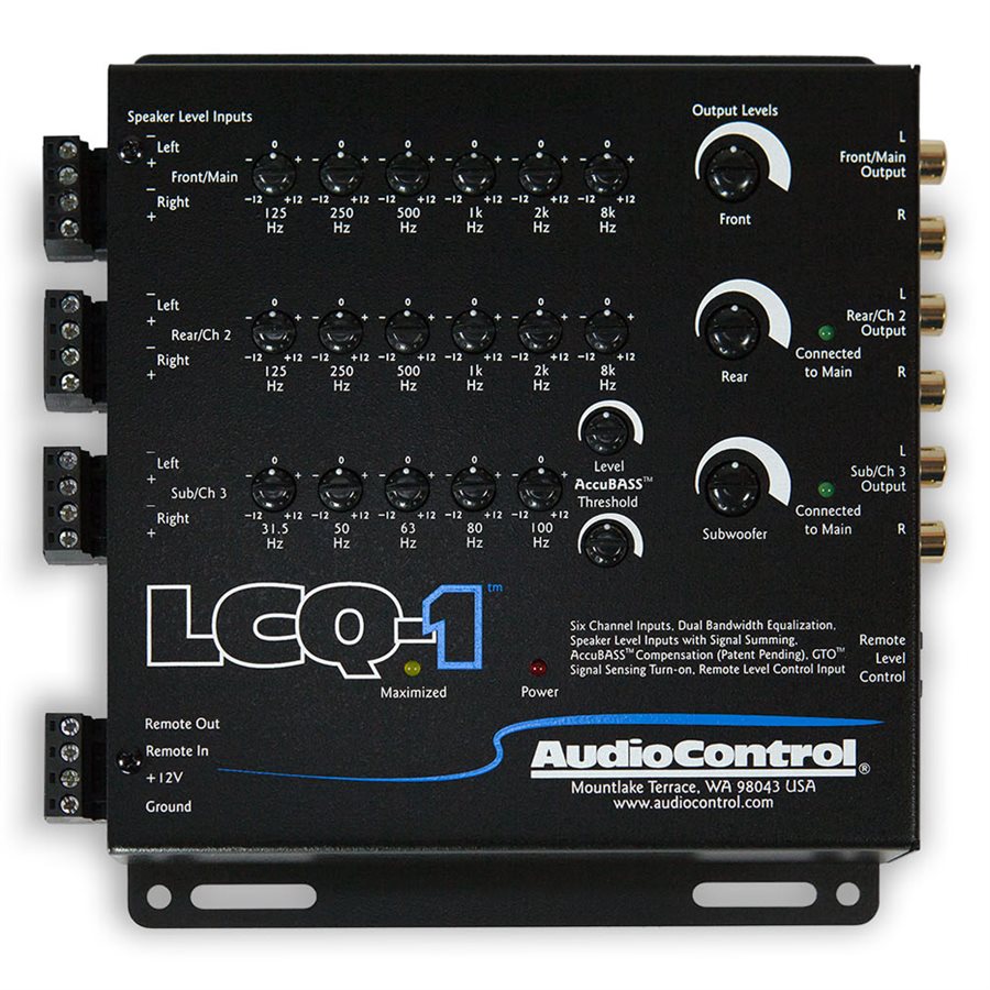 Foto de AudioControl 6 Ch Line Output Converter con ecualizador