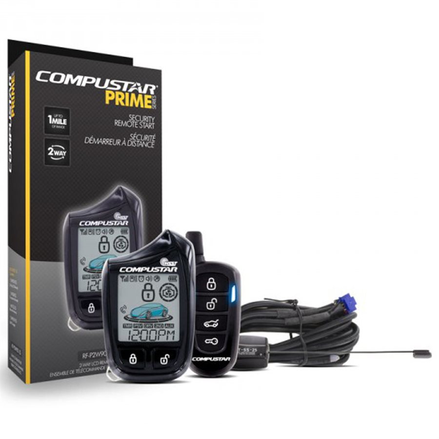 Foto de Kit de LCD Remoto de 2 V�as CompuStar Prime con un alcance de hasta 1 milla