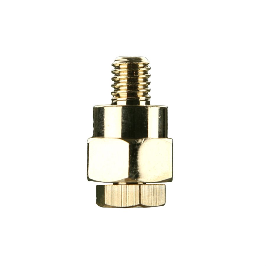 Foto de Instale el adaptador de poste lateral de la batera (latn, 10 pk)
