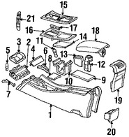 Foto de Interruptor Control de Crucero Original para Mercedes-Benz Marca MERCEDES BENZ Nmero de Parte 20382114797167