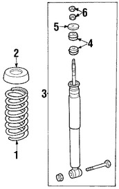 Foto de Muelle Helicoidal Original para Mercedes-Benz Marca MERCEDES BENZ N�mero de Parte 2103243404