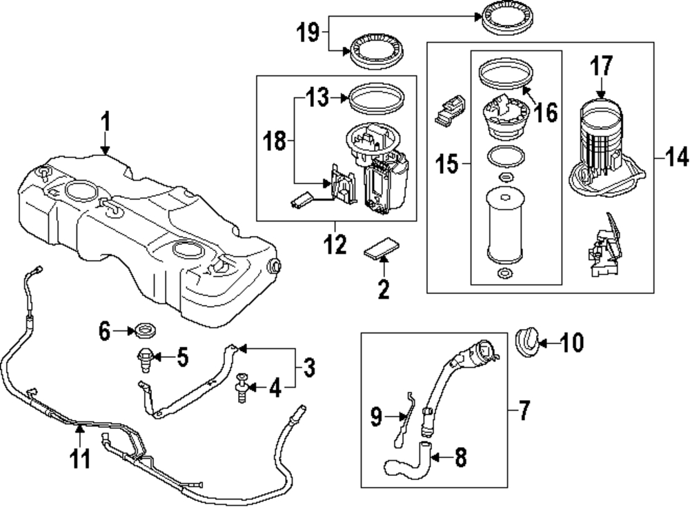 Foto de Bomba de combustible para Mini Cooper Cooper 2008 Marca MINI OEM Nmero de Parte 16112755082