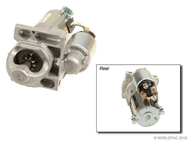 Foto de Motor de arranque para Buick, Chevrolet, GMC, Saab, Cadillac Marca Acdelco Remanufacturado Nmero de Parte W0133-1886111