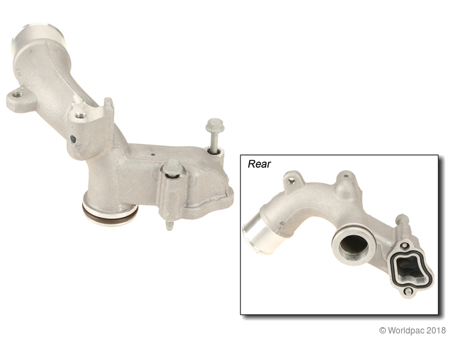 Foto de Brida de Drenaje de Refrigerante de Motor para Buick Enclave GMC Acadia Saturn Outlook Marca Acdelco Nmero de Parte W0133-1943794