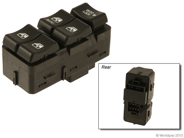 Foto de Interruptor de vidrio el�ctrico de la puerta para Buick Rendezvous 2002 2003 Marca Acdelco N�mero de Parte W0133-1953625