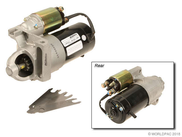 Foto de Motor de arranque para Buick, Chevrolet, Oldsmobile, Pontiac Marca Acdelco Remanufacturado Nmero de Parte W0133-2044198