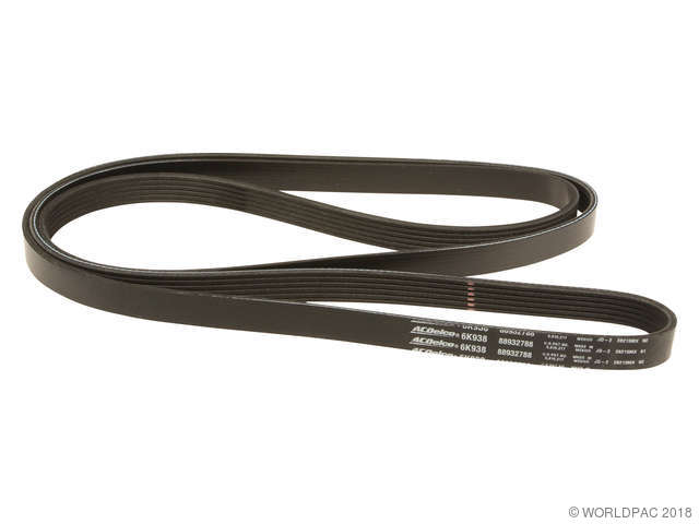 Foto de Correa de transmisin accesoria para Ford Chevrolet GMC Oldsmobile Saturn Buick Pontiac... Marca Acdelco Nmero de Parte W0133-2056562