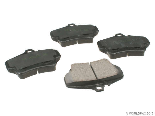 Foto de Pastilla de Freno de Disco para Porsche 911 Porsche Cayman Porsche Boxster Porsche 718 Boxster Porsche 718 Cayman Marca Akebono Nmero de Parte W0133-1646462