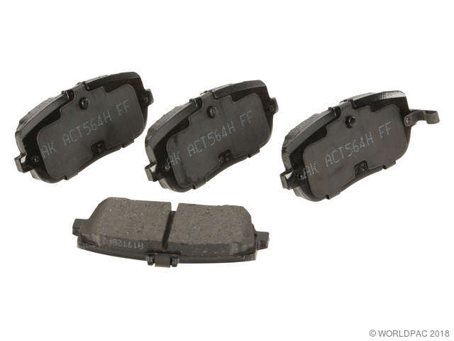 Foto de Pastillas de Freno para Mazda MX-5 Miata Fiat 124 Spider Marca Akebono N�mero de Parte W0133-1814702