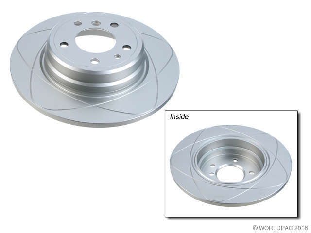 Foto de Rotor disco de freno para BMW 740i BMW 740iL BMW 840Ci BMW 850Ci BMW 850CSi BMW 850i Marca Ate N�mero de Parte W0133-1614622