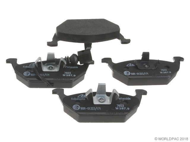 Foto de Pastilla de Freno de Disco para Volkswagen Jetta Volkswagen Beetle Volkswagen Golf Volkswagen Jetta City Volkswagen Golf City Marca Ate N�mero de Parte W0133-1615394