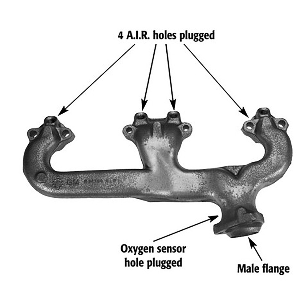 Foto de M�ltiples de Escape para Buick Chevrolet GMC Pontiac Marca ATP N�mero de Parte 101080
