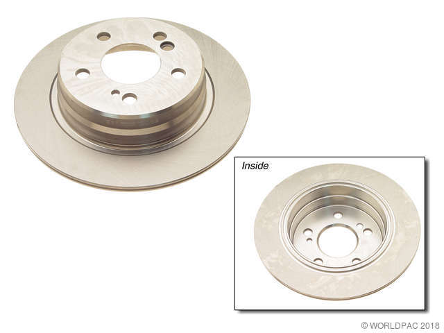 Foto de Rotor del Disco de freno para Mercedes-Benz SL320 Mercedes-Benz SL500 Mercedes-Benz 300SL Mercedes-Benz 500SL Marca Balo Nmero de Parte W0133-1617547