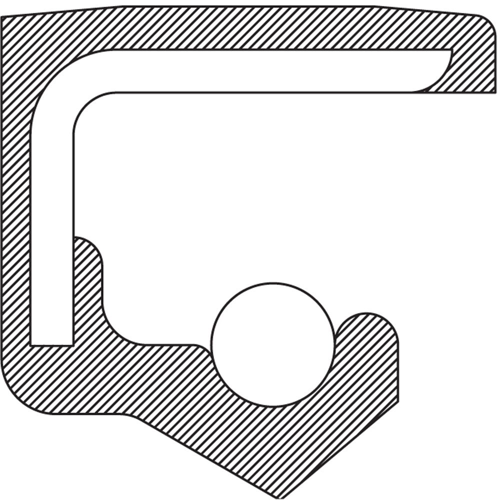 Foto de Sello Convertidor de Torque Transmisin Automtica para Honda Civic 1998 Marca NATIONAL SEAL/BEARING Nmero de Parte 350609