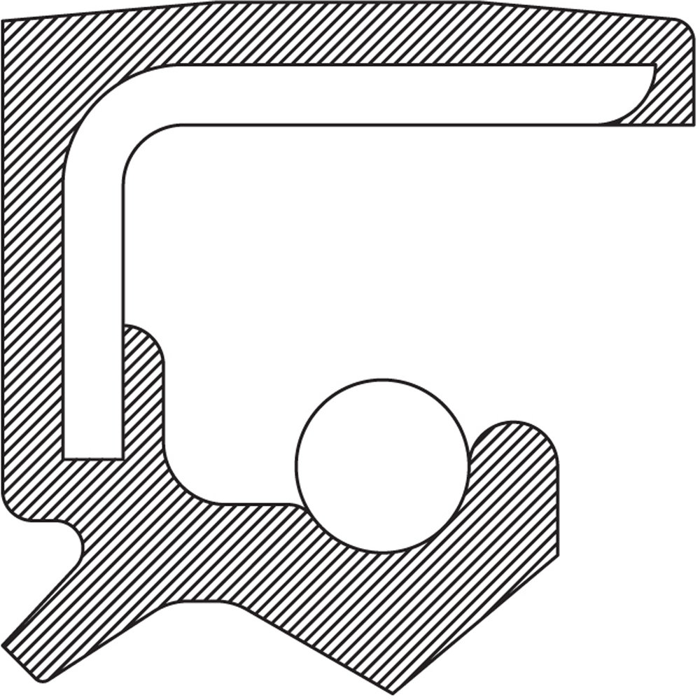 Foto de Sello del cigue�al del motor para Mazda 6 2005 Marca NATIONAL SEAL/BEARING N�mero de Parte 710600