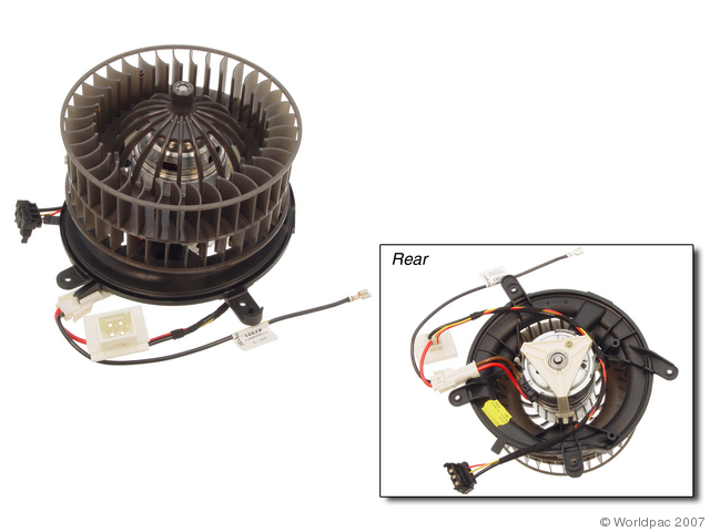 Foto de Motor del ventilador HVAC para Mercedes-Benz E300 Mercedes-Benz E320 Mercedes-Benz E420 Mercedes-Benz E430 Mercedes-Benz E55 AMG Marca Behr Thermot-tronik Thermostats Parte #W0133-1598280