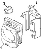 Foto de Interruptor Control de Crucero Original para BMW 525i 2004 2005 BMW 530i 2004 2005 BMW 545i 2004 2005 Marca BMW N�mero de Parte 66316762289